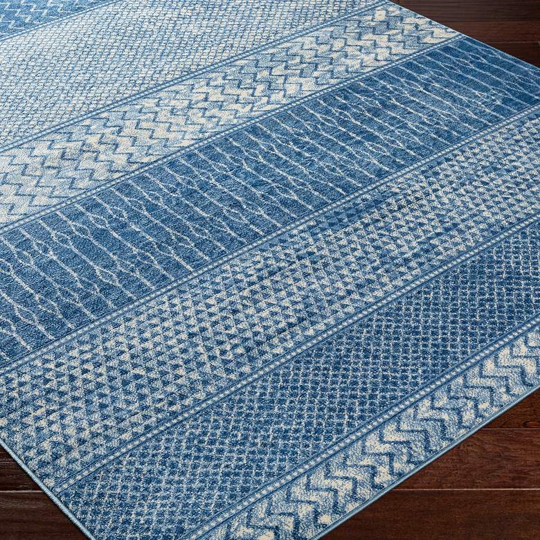 Image 3 Surya Monaco MOC-2305 5&#39;3 inchx7&#39;3 inch Blue and Navy Area Rug more views