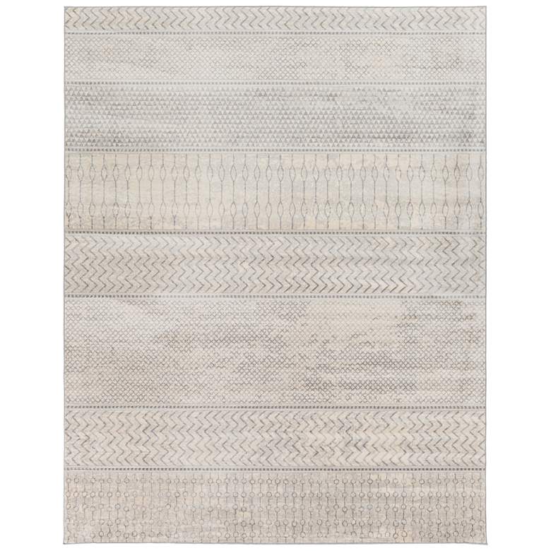 Image 2 Surya Monaco MOC-2306 5'x8' Silver Gray and Cream Area Rug