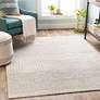 Thumbnail1 of Surya Monaco MOC-2306 8'x10' Silver Gray and Cream Area Rug