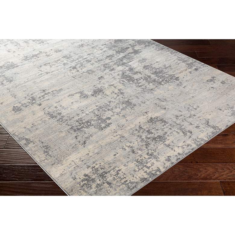 Image 5 Surya Monaco MOC-2311 5'x8' Silver Gray and Cream Area Rug more views