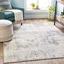 Thumbnail2 of Surya Monaco MOC-2311 8'x10' Silver Gray and Cream Area Rug