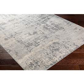 Image5 of Surya Monaco MOC-2311 8'x10' Silver Gray and Cream Area Rug more views