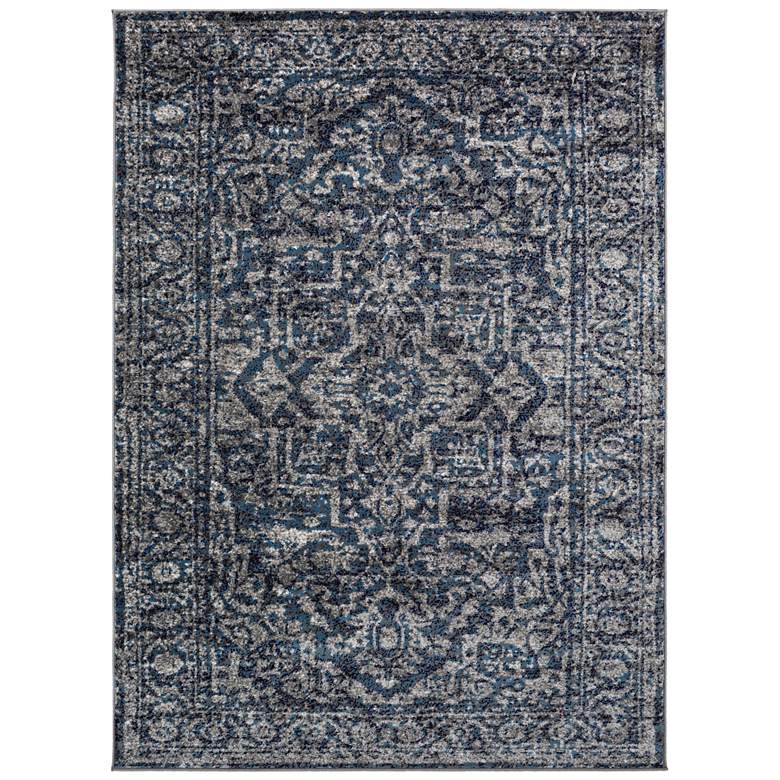 Image 2 Surya Monte Carlo MNC-2301 5&#39;x8&#39; Navy and Gray Area Rug