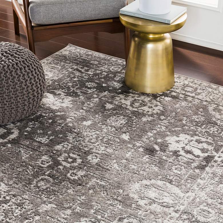 Image 1 Surya Monte Carlo MNC-2311 5&#39;x8&#39; Gray and White Area Rug