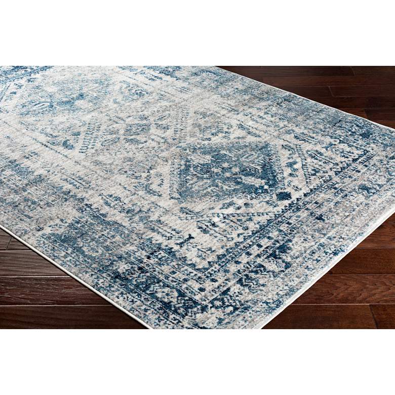 Image 3 Surya Monte Carlo MNC-2313 5&#39;x8&#39; Blue and White Area Rug more views