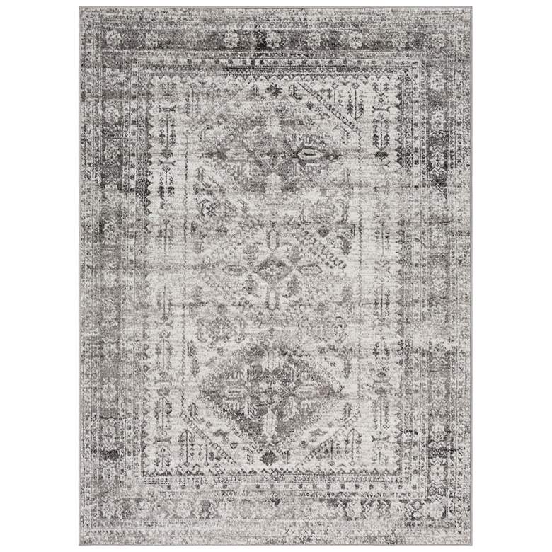 Image 2 Surya Monte Carlo MNC-2314 5&#39;x8&#39; Gray and White Area Rug