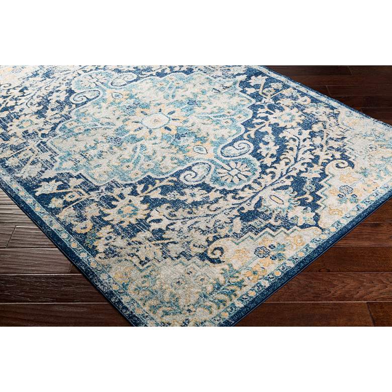 Image 3 Surya Murat MUT-2320 5&#39;3 inchx7&#39;3 inch Navy and Sky Blue Area Rug more views