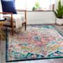 Thumbnail1 of Surya Murat MUT-2321 7'10"x10' Sky Blue and Garnet Area Rug