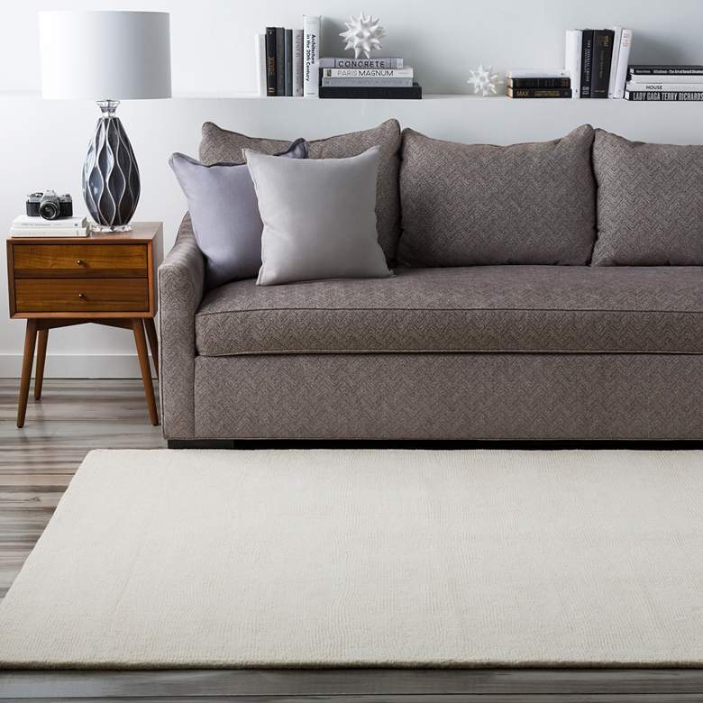 Image 1 Surya Mystique M-262 5'x8' Cream Rectangular Area Rug