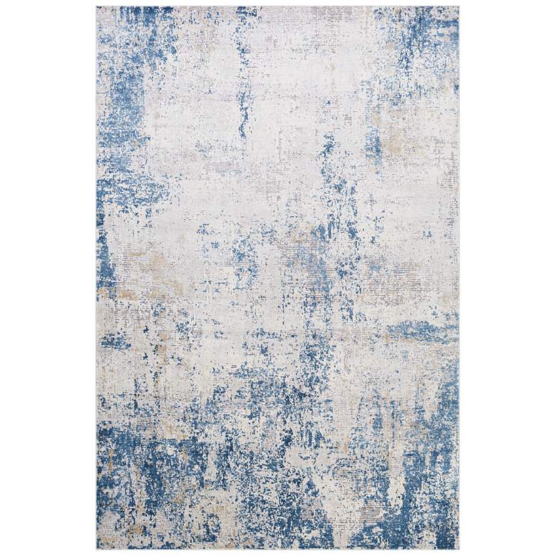 Image 1 Surya Norland NLD-2302 5&#39;x7&#39;3 inch Light Gray and Navy Area Rug