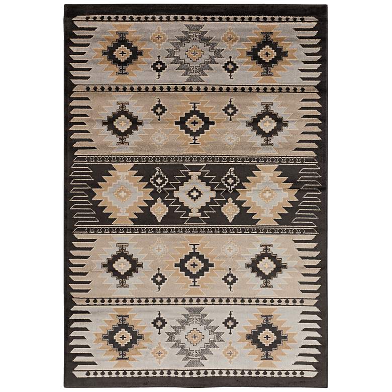 Image 3 Surya Paramount 7'9"x11'2" Gray and Khaki Area Rug