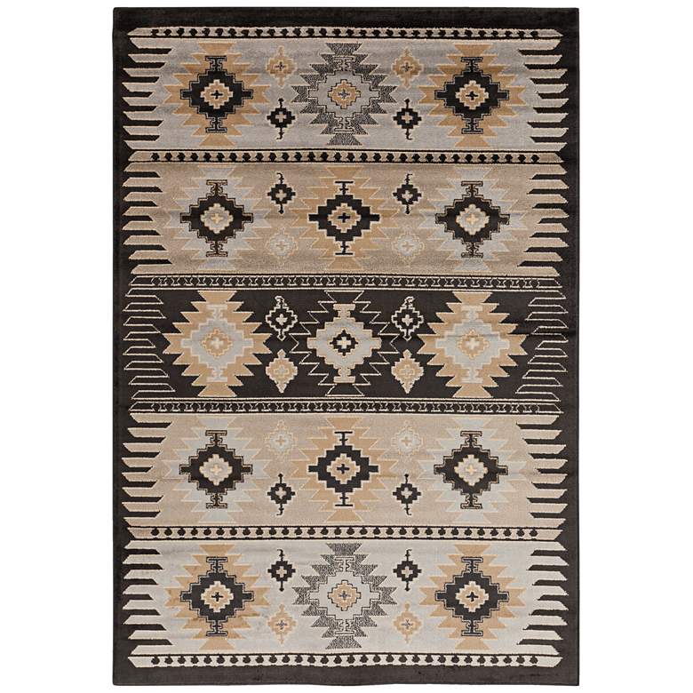 Image 3 Surya Paramount 7&#39;9 inchx11&#39;2 inch Gray and Khaki Area Rug