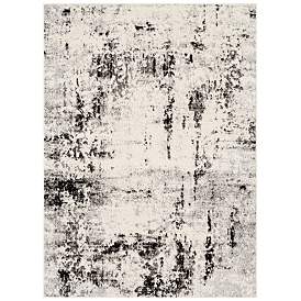 Image2 of Surya Pisa PSS-2303 7'10"x10' Medium Gray and Black Area Rug
