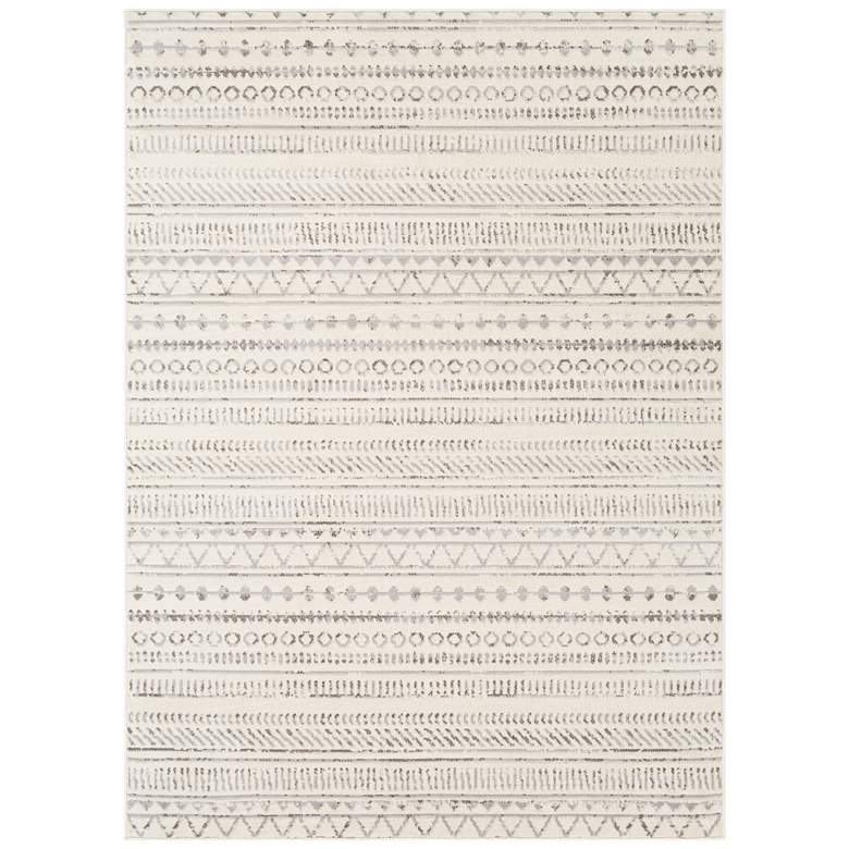 Image 2 Surya Pisa PSS-2304 5'x7' Light Gray and Ivory Area Rug