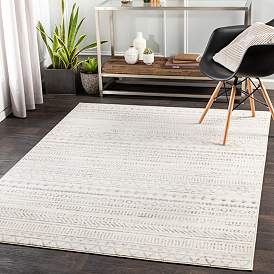 Image1 of Surya Pisa PSS-2304 7'10"x10' Light Gray and Ivory Area Rug