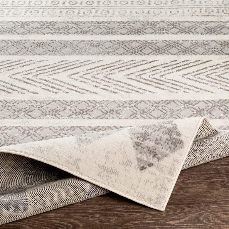 Image 4 Surya Pisa PSS-2306 5'x7' Medium Gray and Ivory Area Rug more views