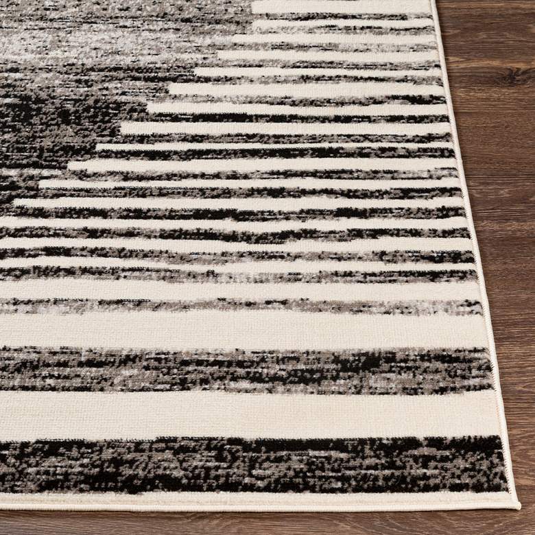 Image 5 Surya Pisa PSS-2312 5&#39;x7&#39; Black and Medium Gray Area Rug more views