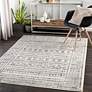 Thumbnail1 of Surya Pisa PSS-2313 7'10"x10' Medium Gray and Black Area Rug