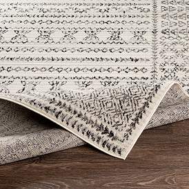 Image3 of Surya Pisa PSS-2313 7'10"x10' Medium Gray and Black Area Rug more views