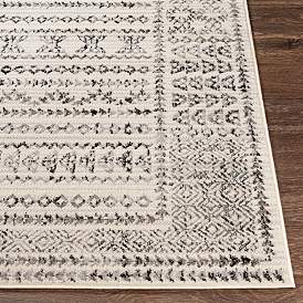 Image4 of Surya Pisa PSS-2313 7'10"x10' Medium Gray and Black Area Rug more views