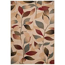 Image2 of Surya Riley RLY-5010 5'x8' Dark Brown and Dark Red Area Rug