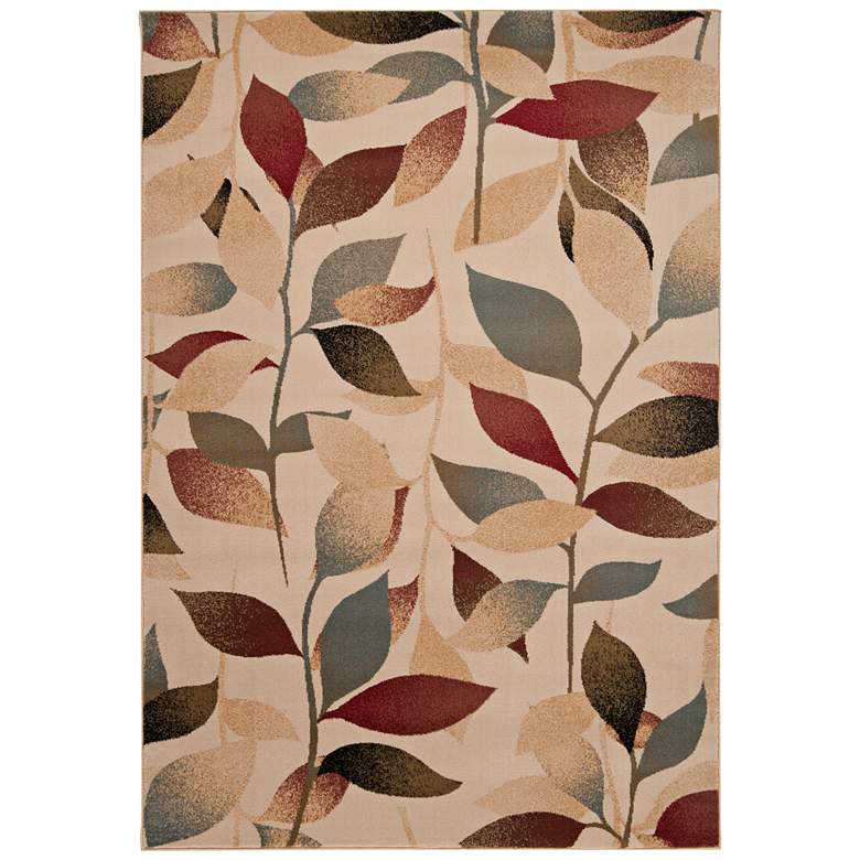 Image 2 Surya Riley RLY-5010 5'x8' Dark Brown and Dark Red Area Rug