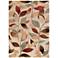 Surya Riley RLY-5010 Dark Brown and Dark Red Area Rug