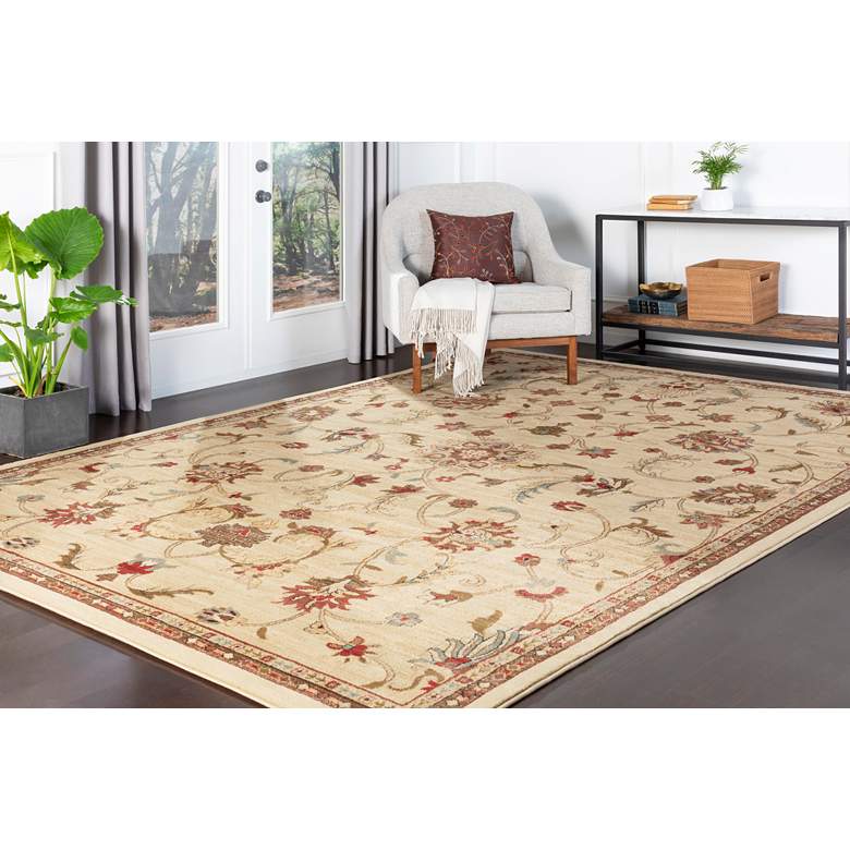 Image 1 Surya Riley RLY-5026 5&#39;x8&#39; Khaki and Dark Brown Area Rug