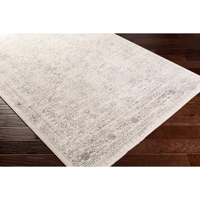 Image 4 Surya Roma ROM-2308 5'x8' Light Gray and Cream Area Rug more views