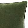 Surya Safflower Grass Green 20" Square Decorative Pillow
