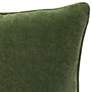 Surya Safflower Grass Green 22" Square Decorative Pillow