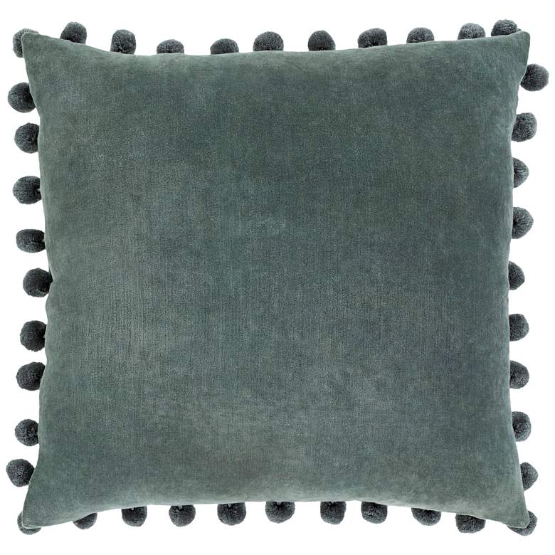 Image 1 Surya Serengeti Sage Denim 18" Square Decorative Pillow