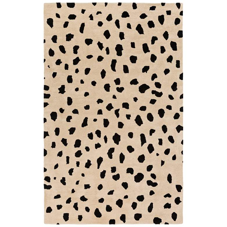 Image 2 Surya Stella STLA-2443 5&#39;x8&#39; Khaki and Black Area Rug