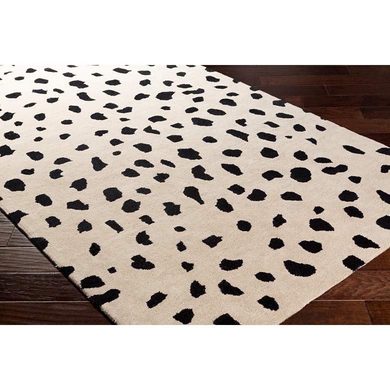 Image 3 Surya Stella STLA-2443 5&#39;x8&#39; Khaki and Black Area Rug more views