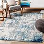 1_Surya Sunderland SUN-2300 5'3"x7'3" Navy and White Area R