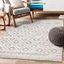 Thumbnail1 of Surya Sunderland SUN-2301 8'x10' Gray and White Area Rug