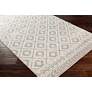 Thumbnail3 of Surya Sunderland SUN-2301 8'x10' Gray and White Area Rug more views