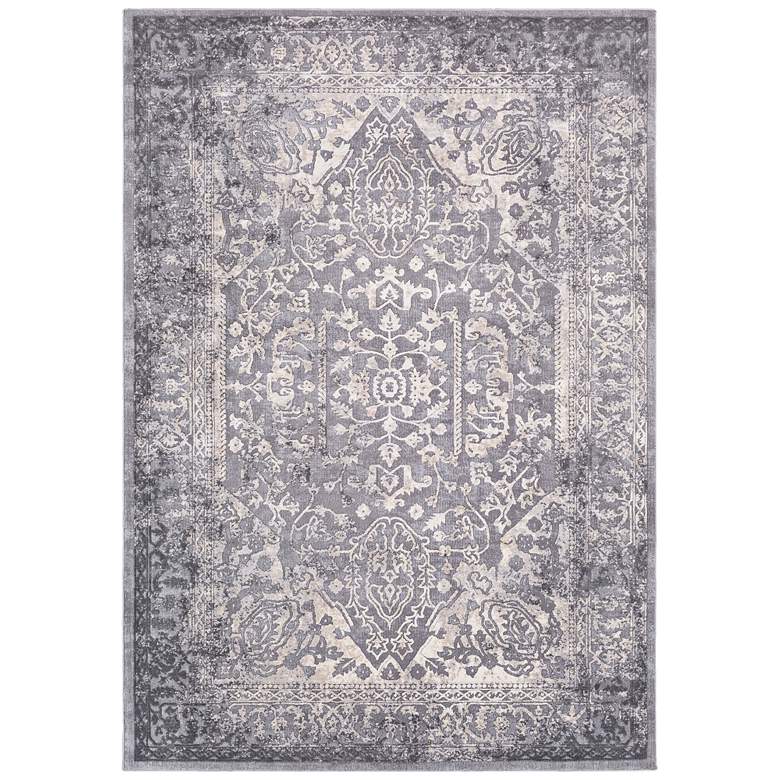 Image 2 Surya Tibetan TBT-2300 5'x8' Charcoal and Ivory Area Rug