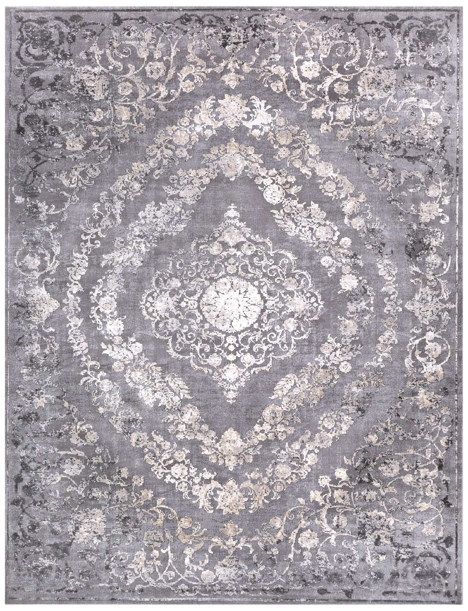 Thumbnail2 of Surya Tibetan TBT-2301 8'x10' Charcoal and Khaki Area Rug