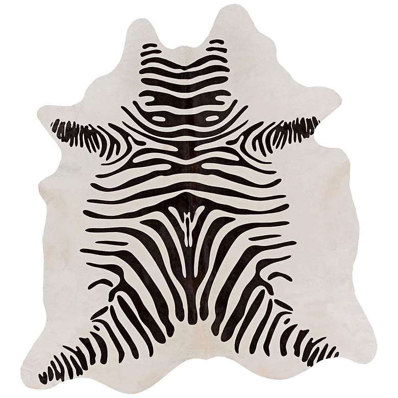 Image 1 Surya Tivona Zebra Print 8&#39;x8&#39; Area Rug