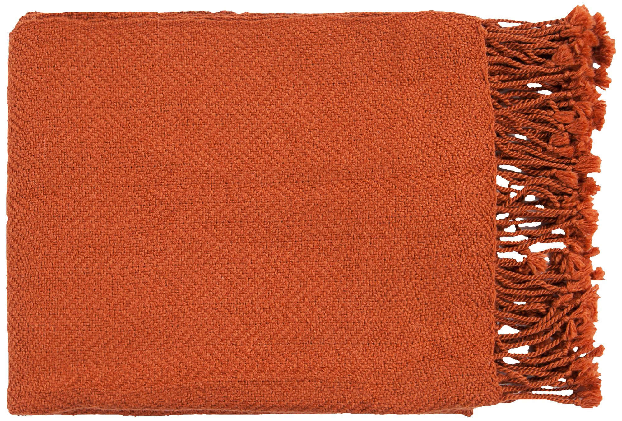 Burnt orange bed discount throw