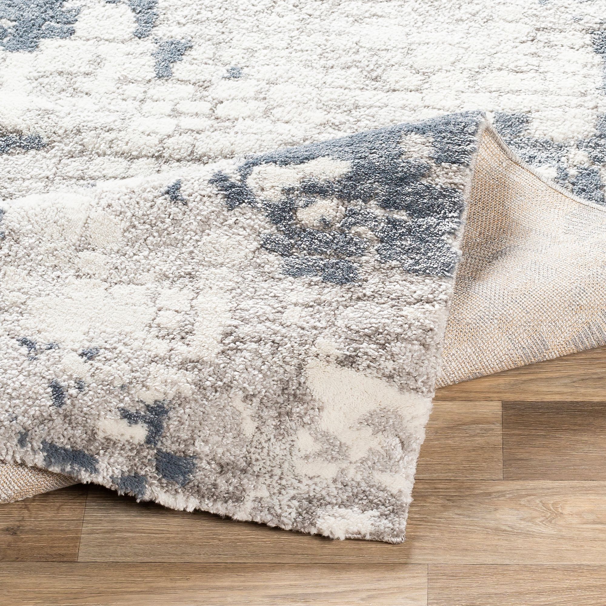 Surya Venice VNE-2300 6'7"x9'6" Denim and Gray Area Rug