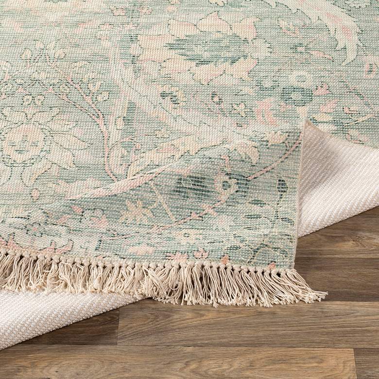 Image 4 Surya Zainab ZAI-2302 5'x7'6" Sage and White Area Rug more views