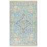 2_Surya Zainab ZAI-2304 5'x7'6" Sky Blue and Sage Area Rug