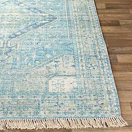Image4 of Surya Zainab ZAI-2304 5'x7'6" Sky Blue and Sage Area Rug more views
