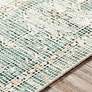5_Surya Zainab ZAI-2311 5'x7'6" Dark Green and White Area Rug more views