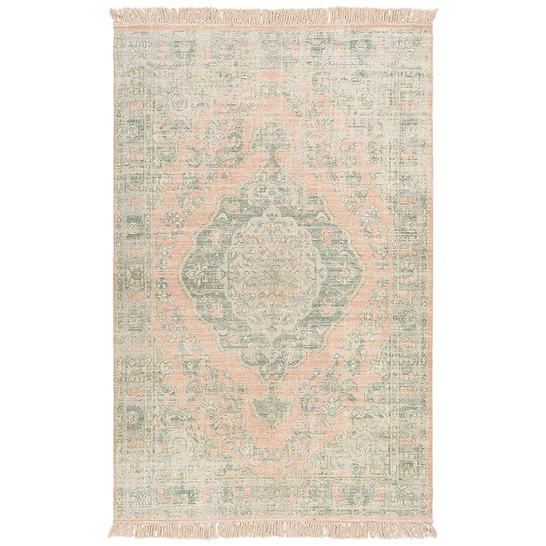 Image 2 Surya Zainab ZAI-2313 5'x7'6" Sage and Camel Area Rug