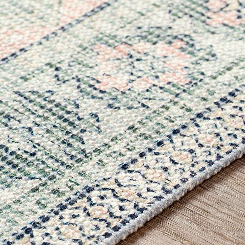 Image 5 Surya Zainab ZAI-2316 5'x7'6" Sage and Pale Pink Area Rug more views