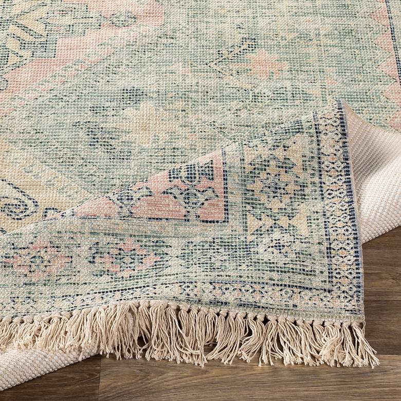 Image 6 Surya Zainab ZAI-2316 5'x7'6" Sage and Pale Pink Area Rug more views
