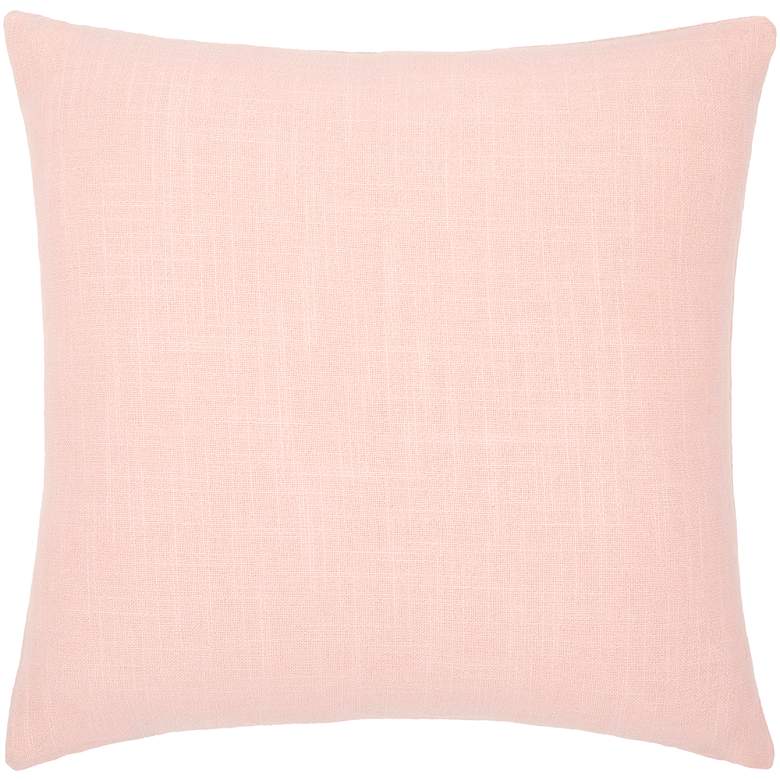 Image 4 Surya Zina Pale Pink Tribal 22" Square Throw Pillow more views